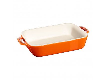 Staub zapékací keramická mísa 14 x 11 cm/0,4 l oranžová, 40511-143