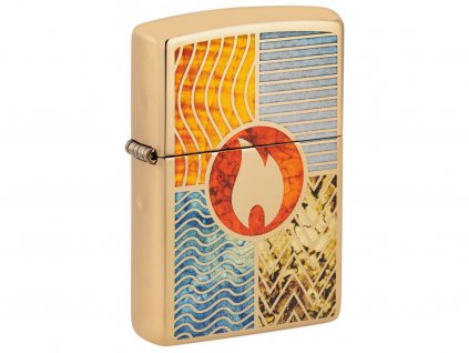 Zapalovač Zippo 24210 Elements of Earth Design