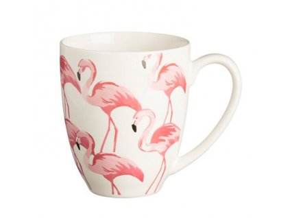 Price & Kensington Fine China porcelánový hrnek Pink Flamingo 380 ml, 0059.541