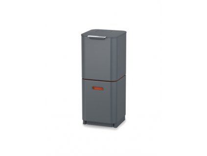 Joseph Joseph Totem Compact kuchyňský koš na recyklovaný odpad 40 l, šedý, 30065