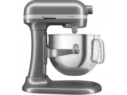 KitchenAid Artisan kuchyňský robot se zvedací mísou 6,6 l, stříbřitě šedá, 5KSM70SHXEMS