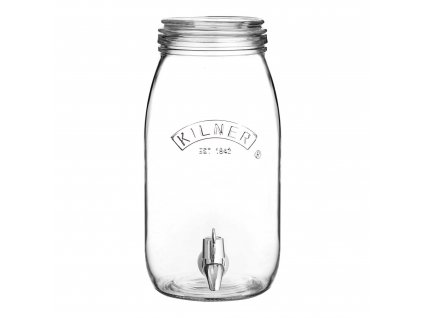 Kilner skleněný nápojový soudek s kohoutkem, 3 l, 0025.008