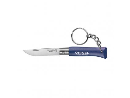 Opinel Colorama klíčenka N°04 zavírací nůž 5 cm, modrá, 002269