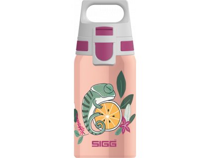 Sigg Shield One dětská láhev na pití 500 ml, flora, 9000.90