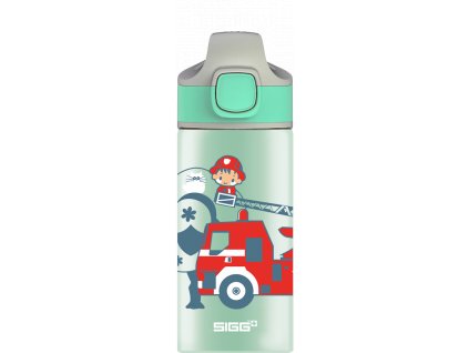 Sigg Miracle dětská láhev na pití 400 ml, fireman, 8730.00