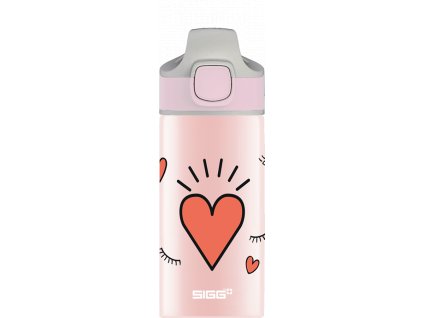 Sigg Miracle dětská láhev na pití 400 ml, girl power, 8730.20