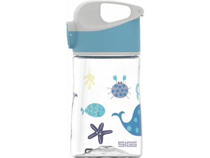 Sigg Miracle dětská láhev na pití 350 ml, ocean friend, 8731.10