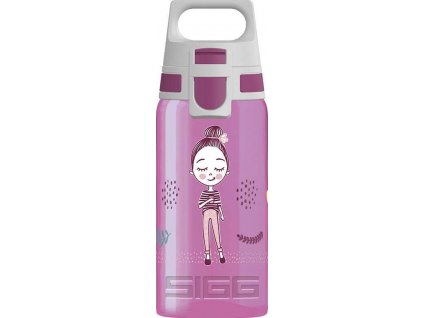 Sigg Viva One dětská láhev na pití 500 ml, girls way, 9001.40