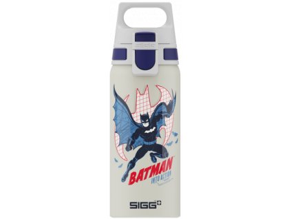 Sigg WMB One láhev na pití 600 ml, batman into action white, 6035.40