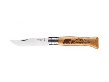 Opinel Animalia America Bear N°08 zavírací nůž 8,5 cm, 002628