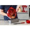 KitchenAid sada silikonových stěrek na pečení, empire red, KQG437OHERE