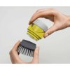 Joseph Joseph Palm Scrub kartáč na mytí nádobí s dávkovačem, šedá, 85005
