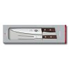 Victorinox Wood sada plátkovacího nože 19 cm a vidličky na maso 15 cm, 5.1020.2G