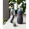Black+Blum skleněná lahev na vodu s přírodním filtrem 650 ml, ocean, EGO-EGG005
