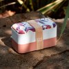 Monbento Original svačinový box 1 l, pink vegetal, 11124123