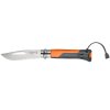 Opinel Outdoor N°08 zavírací nůž 8,5 cm, oranžová, 001577