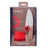 Opinel Le Petit Chef dětský kuchařský nůž a chránič prstů, červená, 001744