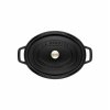 Staub Cocotte hrnec oválný 37 cm/8 l černý, 1103725