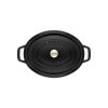 Staub Cocotte hrnec oválný 33 cm/6,5 l černý, 1103325