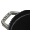 Staub Cocotte hrnec oválný 33 cm/6,5 l šedý, 1103318