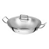 Zwilling Plus nepřilnavá pánev Wok se skleněnou poklicí 32 cm, 40992-332