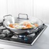 Zwilling Plus nepřilnavá pánev Wok se skleněnou poklicí 32 cm, 40992-332