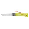 Opinel Colorama N°07 zavírací nůž 8 cm, zelená, 002207