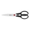 Zwilling TWIN L univerzální nůžky 23 cm, černé,  41374-000