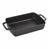 Staub litinový pekáč 30x20 cm/3,15 l černý, 1303023