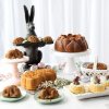 Nordic Ware forma na 6 velikonočních zajíčků Baby Bunny, 4,5 cup karamelová, 90148
