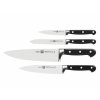 Zwilling Professional "S" sada 4 nožů, kuchařský, plátkovací, univerzální a špikovací, 35690-004
