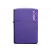 Zapalovač Zippo 26097 Purple Matte Zippo Logo