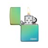 Zapalovač Zippo 26914 High Polish Teal Zippo Logo