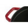 Staub Cocotte hrnec kulatý 30 cm/8,35 l višňová, 1103006