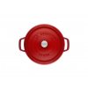 Staub Cocotte hrnec kulatý 30 cm/8,35 l višňová, 1103006