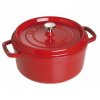 Staub Cocotte hrnec kulatý 30 cm/8,35 l višňová, 1103006