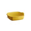 Emile Henry čtvercová zapékací mísa 1,8 l, žlutá Provence, 902050
