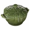 Staub Mini keramika ve tvaru artičoku 0,5 l tmavě zelená, 40500-326