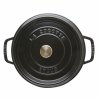 Staub Cocotte hrnec kulatý 20 cm / 2,2 l černý, 1102025