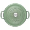 Staub Cocotte hrnec kulatý 18 cm/1,7 l šalvějově zelená, 11018115
