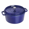 Staub Cocotte hrnec kulatý 28 cm/6,7 l tmavě modrý, 1102891