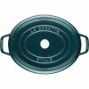 Staub Cocotte hrnec oválný 37 cm/8 l mořská modř, 1103737