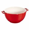 Staub servírovací keramická miska kulatá 18 cm/1,4l višňová, 40510-800