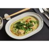 Staub keramický oválný talíř 25 cm, bílá lanýžová, 40508-030