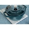 Staub Cocotte Twist hrnec kulatý 24 cm/4 l mořská modř, 	1023546