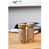 CrushGrind Helsinki sada dřevěných mlýnků na pepř a sůl 13 cm, 070370-2002-2PC