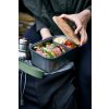 Black+Blum svačinový box s bambusovým víkem 1,25 l, olive, BAM-SB-L010
