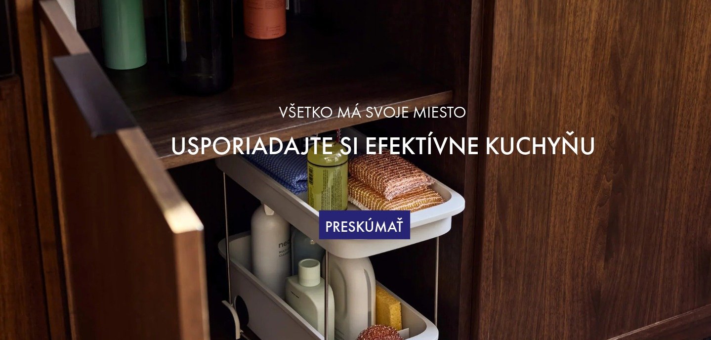 Úklid a organizace kuchyně