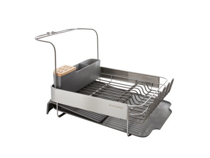 Rozšíriteľný odkapávač na riad KitchenAid, sivý, KEG896BXCGA