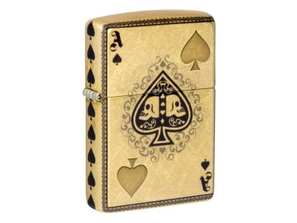 Zippo 66025 Ace Of Skulls Design